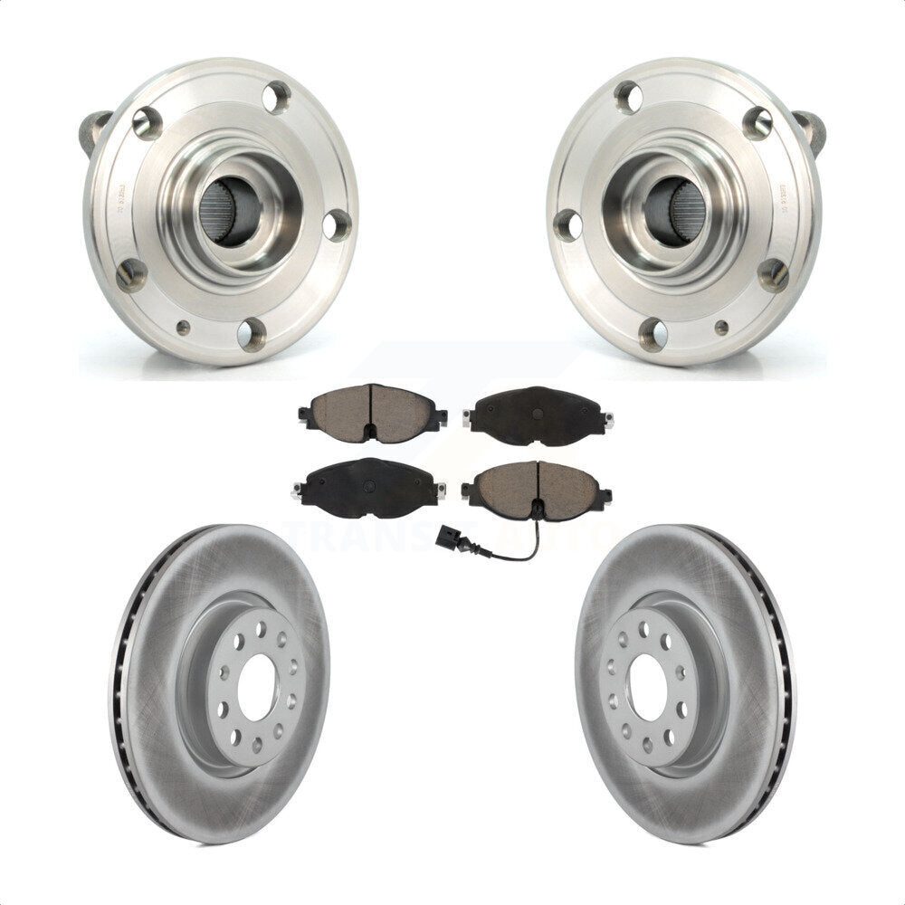 Transit Auto KBB-125887 Wheel Bearing and Hub Assembly for 2021-2022 Volkswagen Passat - Front product image