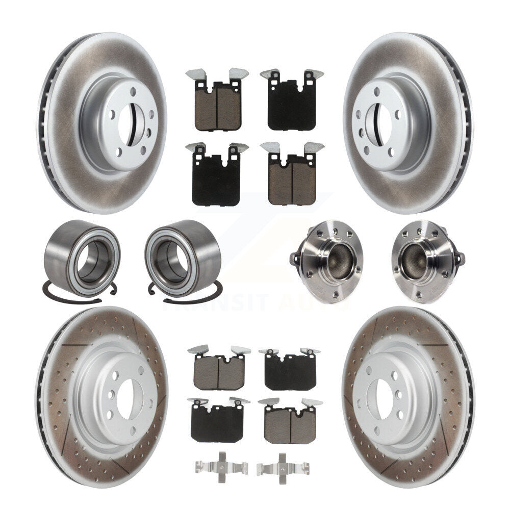 Transit Auto KBB-125909 Wheel Bearing and Hub Assembly for 2014-2020 BMW M240i, BMW M235i - Front and Rear product image
