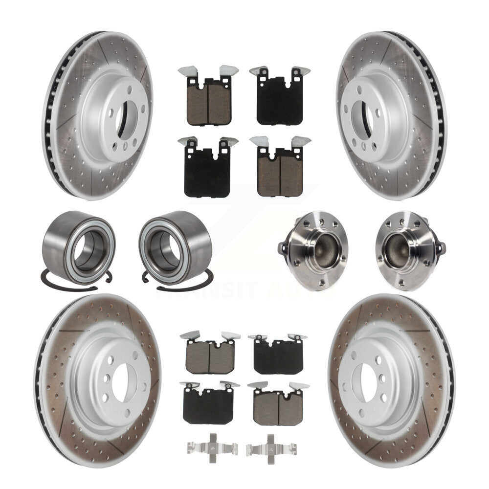 Transit Auto KBB-125911 Wheel Bearing and Hub Assembly for 2014-2020 BMW M240i, BMW M235i - Front and Rear product image