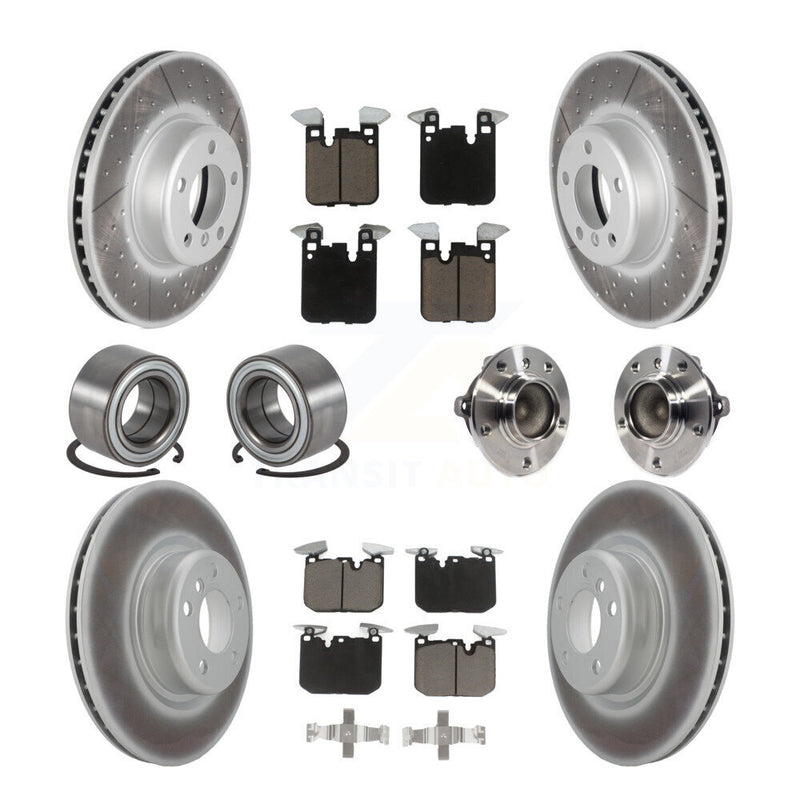Transit Auto KBB-125912 Wheel Bearing and Hub Assembly for 2014-2020 BMW M240i, BMW M235i - Front and Rear product image