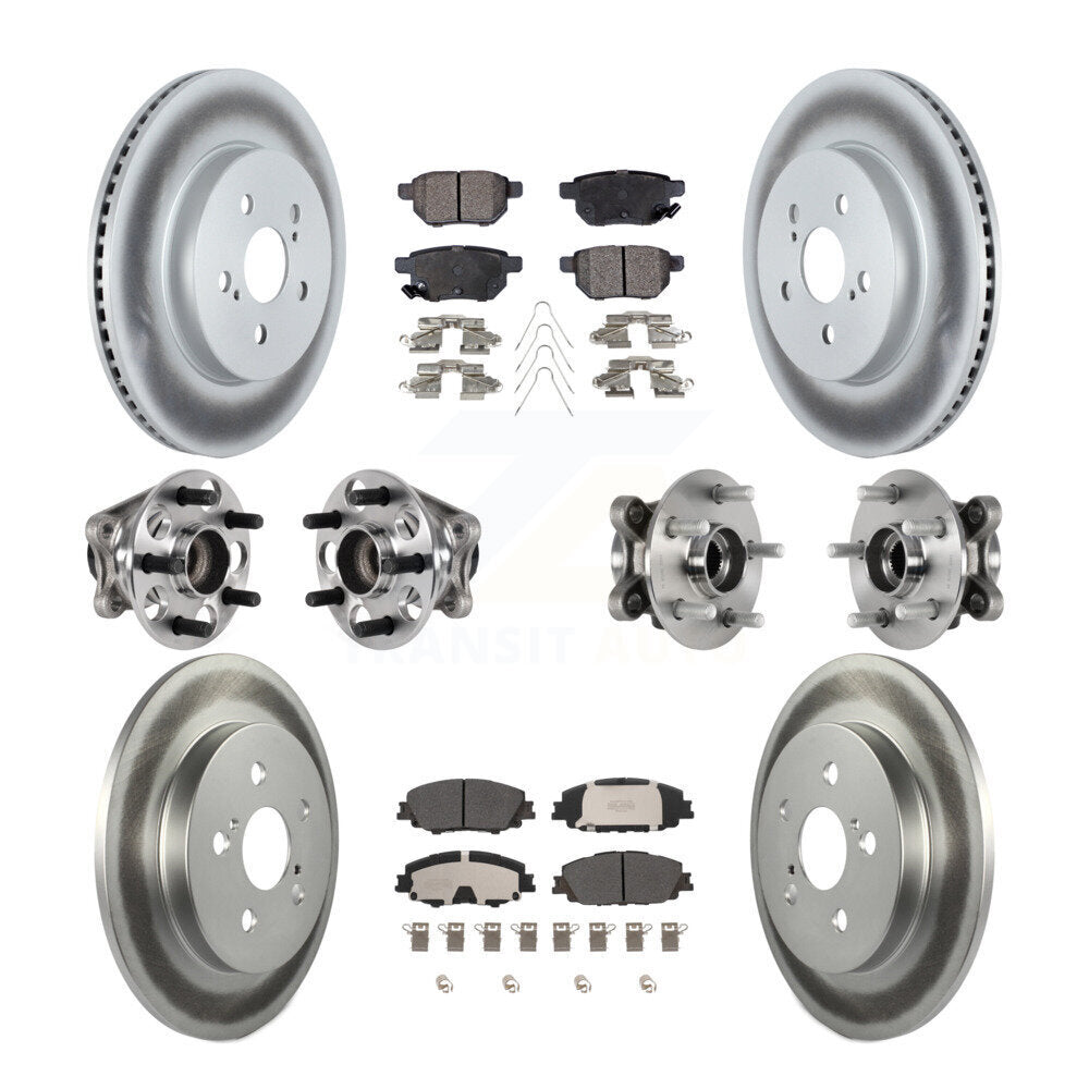 Transit Auto KBB-125933 Wheel Bearing and Hub Assembly for 2020-2022 Toyota Prius Prime - Front and Rear product image