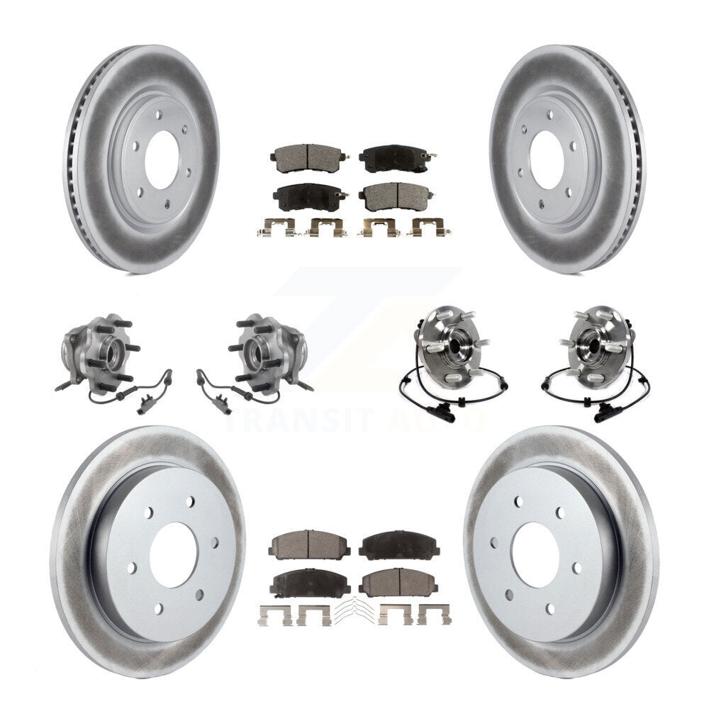 Transit Auto KBB-125940 Wheel Bearing and Hub Assembly for 2017-2019 Nissan Armada - Front and Rear product image