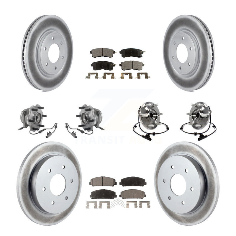 Transit Auto KBB-125940 Wheel Bearing and Hub Assembly for 2017-2019 Nissan Armada - Front and Rear product image