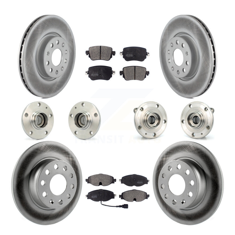 Transit Auto KBB-125990 Wheel Bearing and Hub Assembly for 2021-2022 Volkswagen Passat - Front and Rear product image