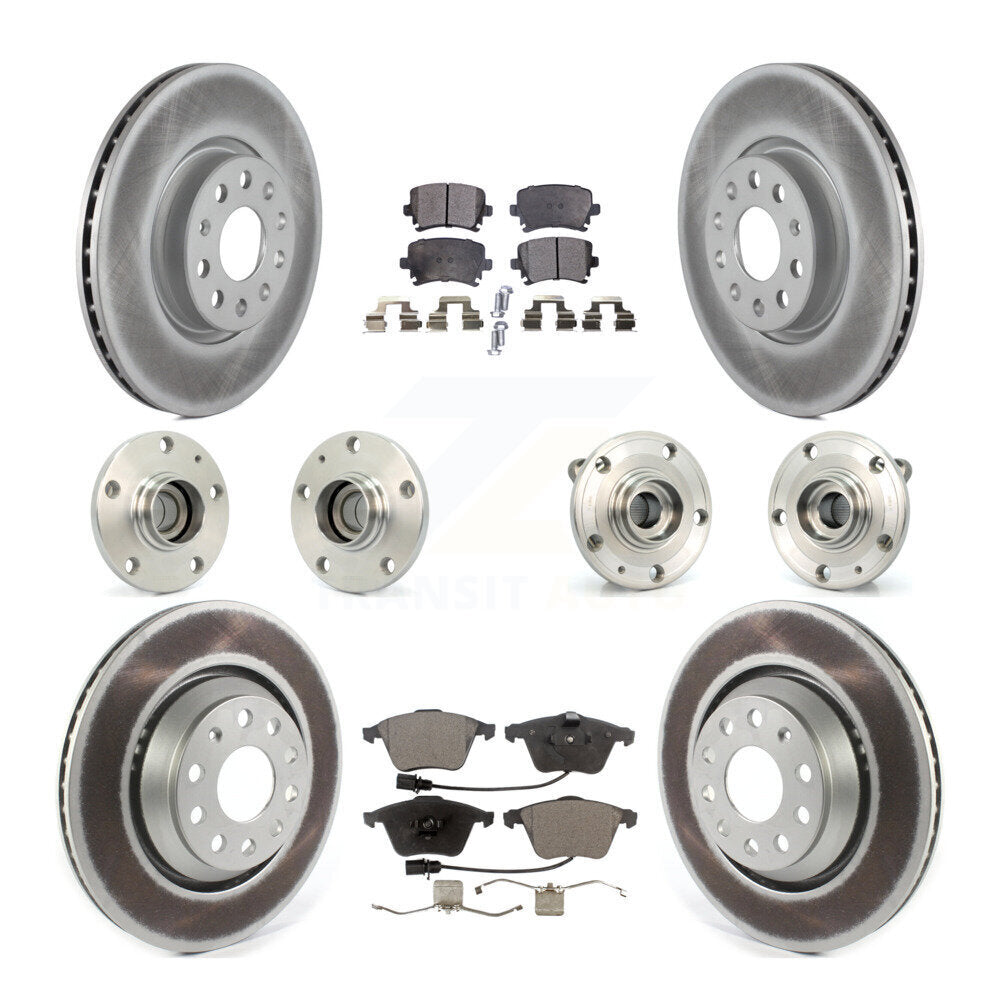 Transit Auto KBB-125991 Wheel Bearing and Hub Assembly for 2009-2010 Volkswagen CC - Front and Rear product image