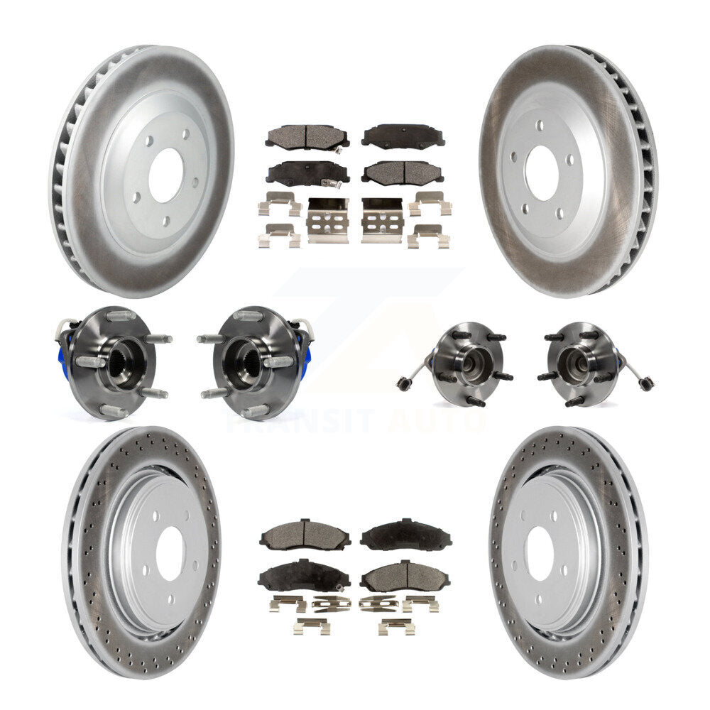 Transit Auto KBB-126001 Wheel Bearing and Hub Assembly for 2008 Cadillac XLR - Front and Rear product image