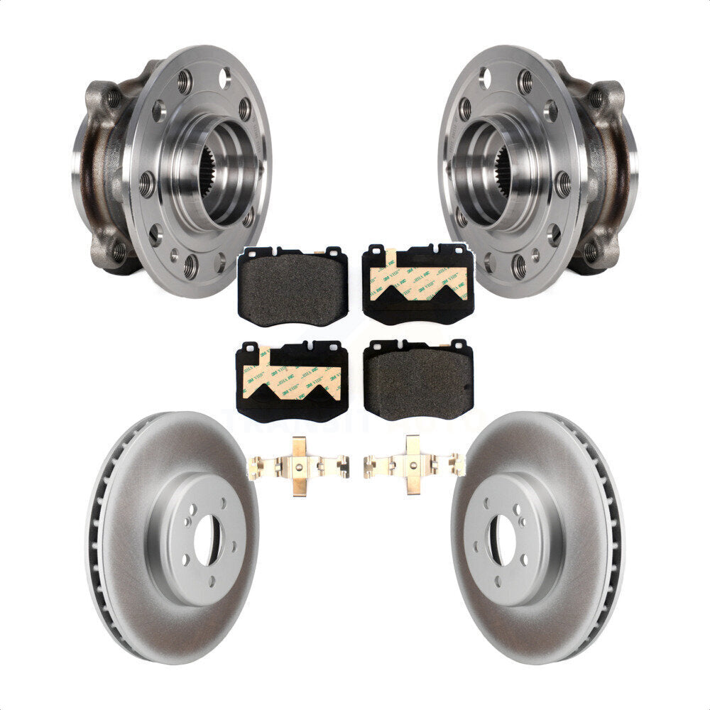 Transit Auto KBB-126012 Wheel Bearing and Hub Assembly for 2015-2020 Mercedes-Benz C300, Mercedes-Benz C400 - Front product image