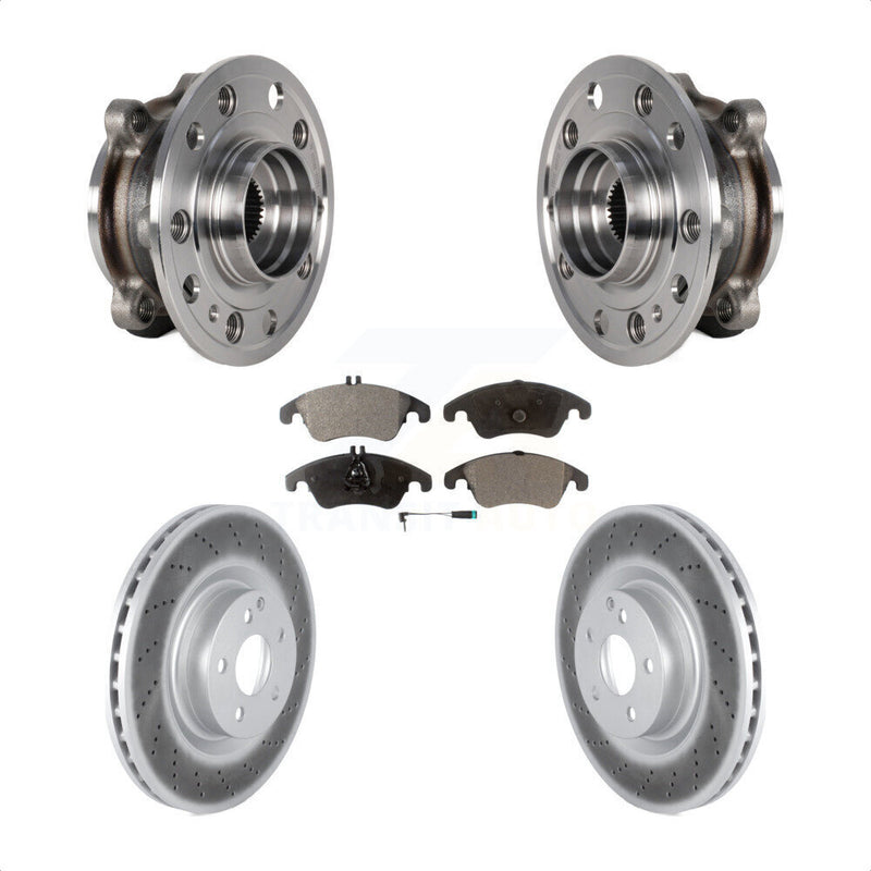 Transit Auto KBB-126016 Wheel Bearing and Hub Assembly for 2017 Mercedes-Benz E400 - Front product image