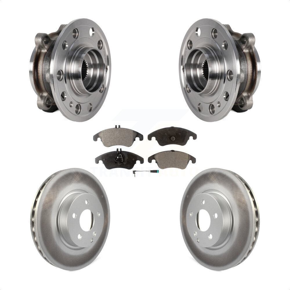 Transit Auto KBB-126017 Wheel Bearing and Hub Assembly for 2017 Mercedes-Benz E400 - Front product image