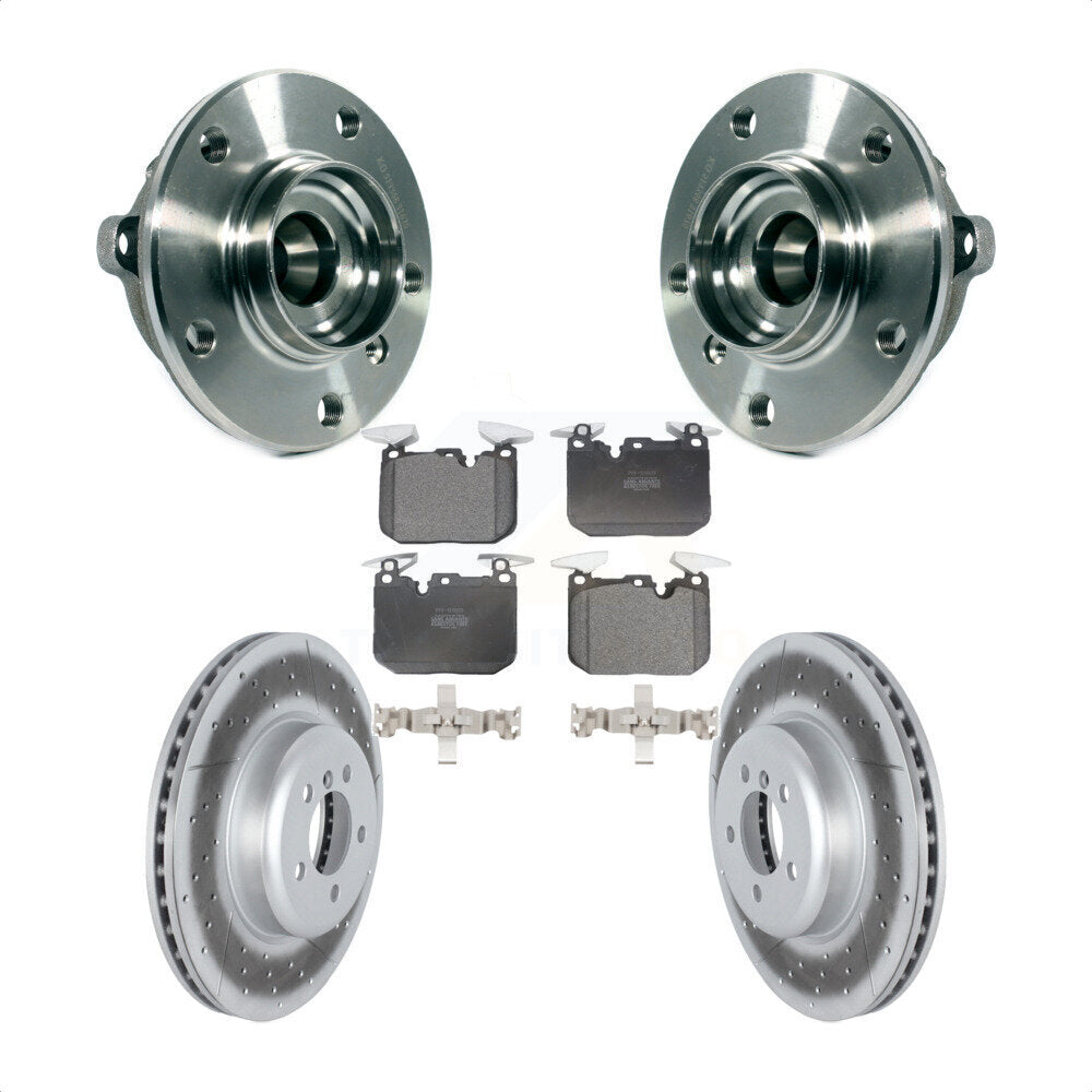 Transit Auto KBB-126025 Wheel Bearing and Hub Assembly for 2013-2016 BMW 340i xDrive, BMW 435i xDrive Gran Coupe, BMW 435i xDrive & more - Front product image