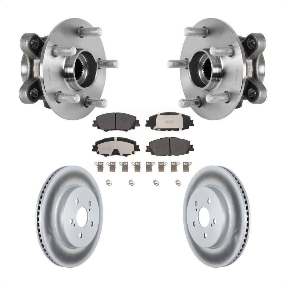 Transit Auto KBB-126039 Wheel Bearing and Hub Assembly for 2019-2024 Toyota Corolla, Toyota Prius Prime - Front product image