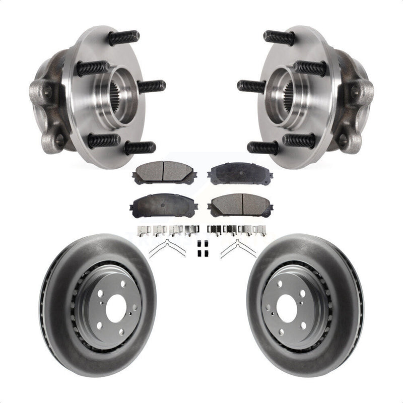 Transit Auto KBB-126045 Wheel Bearing and Hub Assembly for 2015-2021 Lexus NX300h, Lexus NX300, Lexus NX200t - Front product image