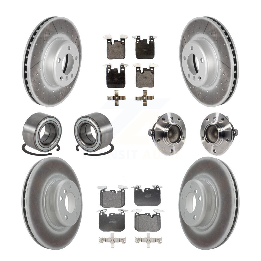Transit Auto KBB-126052 Wheel Bearing and Hub Assembly for 2014-2020 BMW M240i, BMW M235i - Front and Rear product image