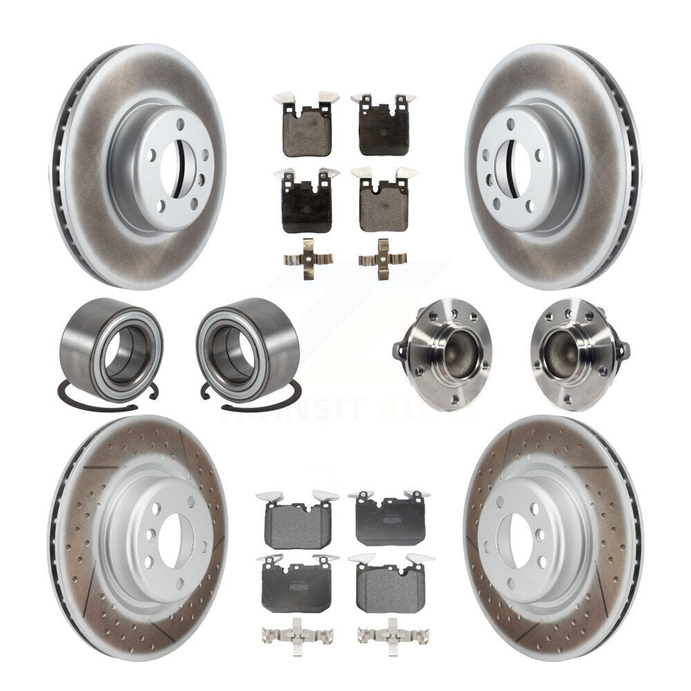 Transit Auto KBB-126053 Wheel Bearing and Hub Assembly for 2014-2020 BMW M240i, BMW M235i - Front and Rear product image