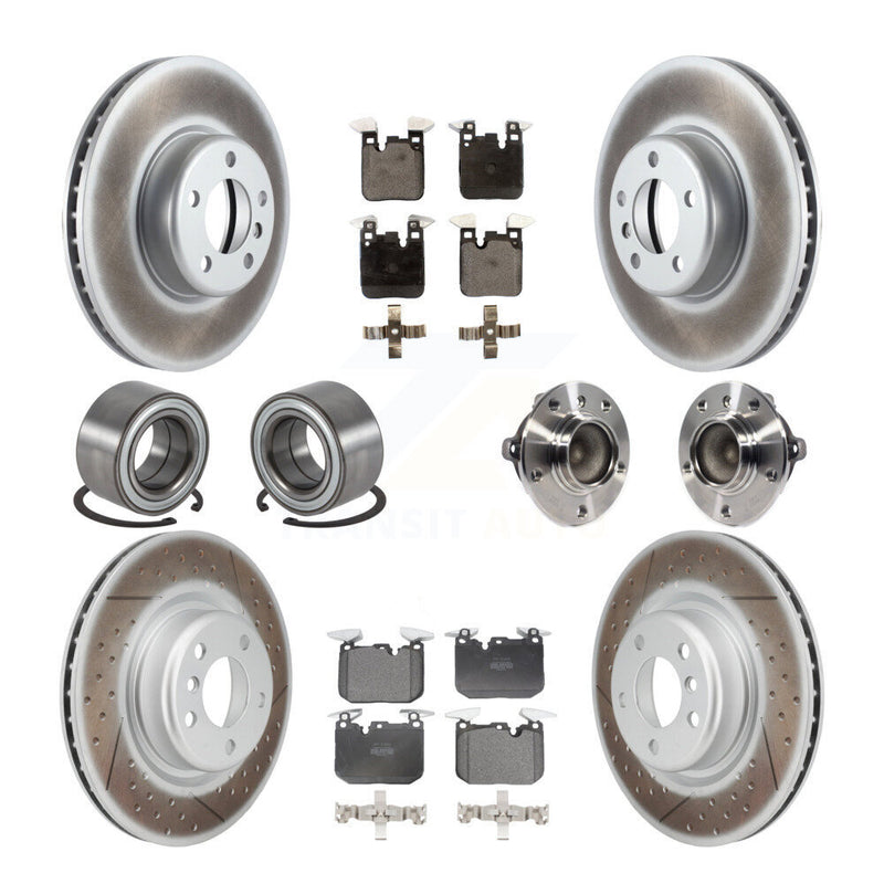 Transit Auto KBB-126053 Wheel Bearing and Hub Assembly for 2014-2020 BMW M240i, BMW M235i - Front and Rear product image