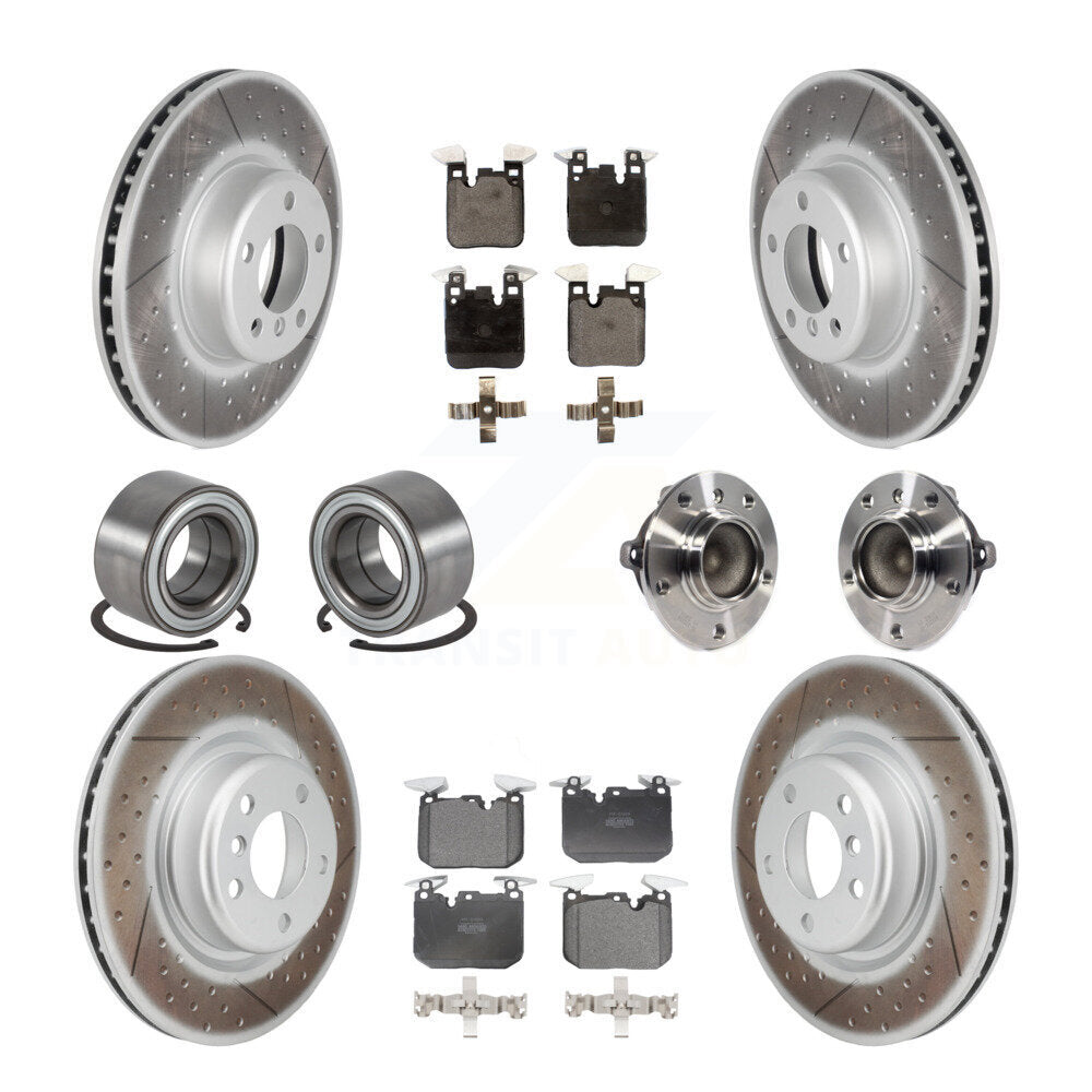 Transit Auto KBB-126054 Wheel Bearing and Hub Assembly for 2014-2020 BMW M240i, BMW M235i - Front and Rear product image
