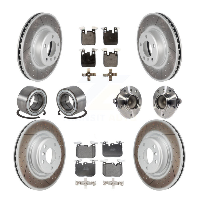 Transit Auto KBB-126054 Wheel Bearing and Hub Assembly for 2014-2020 BMW M240i, BMW M235i - Front and Rear product image