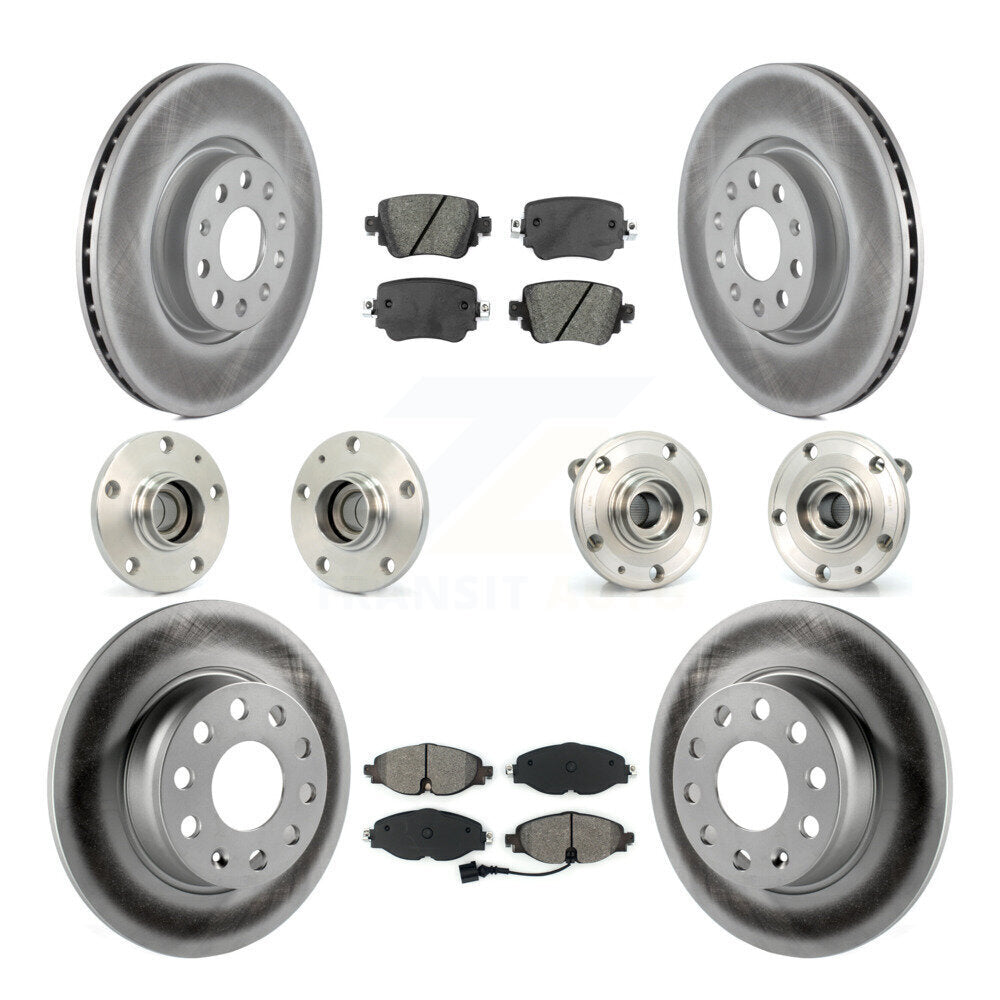 Transit Auto KBB-126098 Wheel Bearing and Hub Assembly for 2021-2022 Volkswagen Passat - Front and Rear product image
