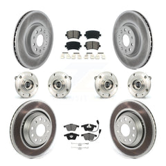 Transit Auto KBB-126117 Wheel Bearing and Hub Assembly for 2009-2012 Volkswagen CC - Front and Rear product image