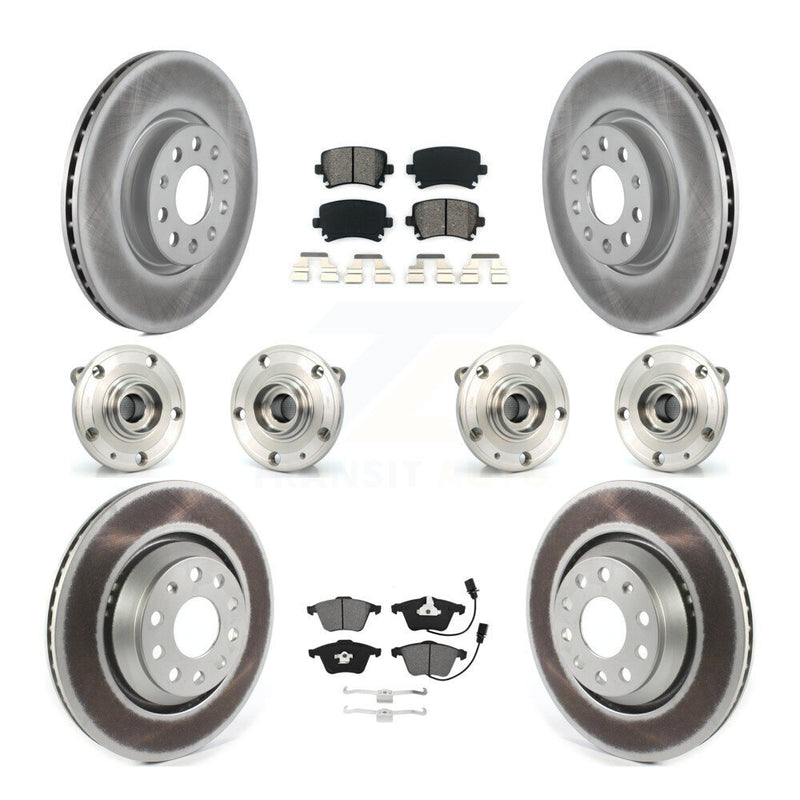 Transit Auto KBB-126117 Wheel Bearing and Hub Assembly for 2009-2012 Volkswagen CC - Front and Rear product image