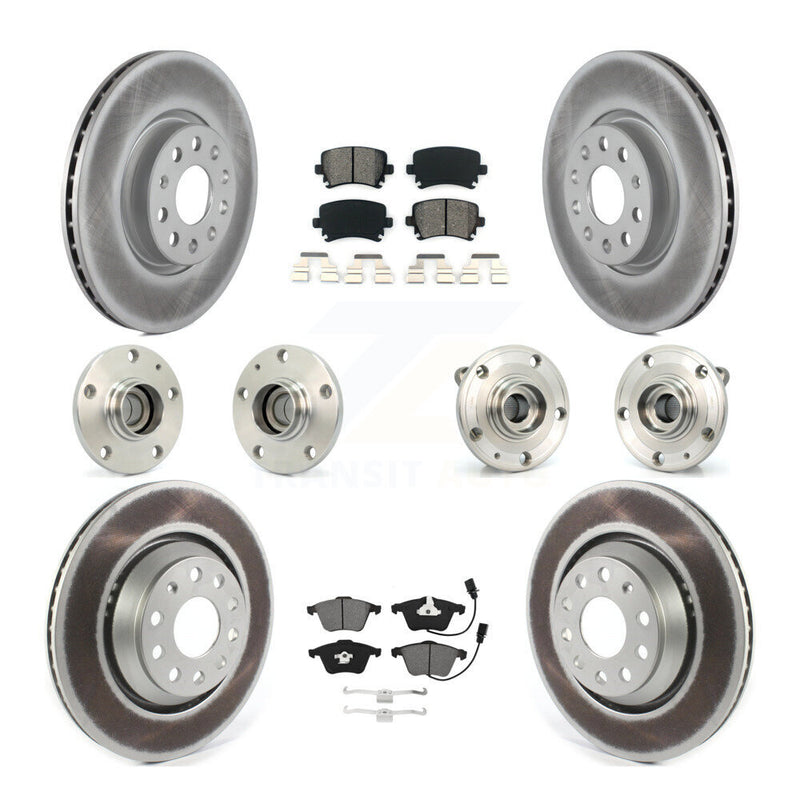 Transit Auto KBB-126118 Wheel Bearing and Hub Assembly for 2009-2010 Volkswagen CC - Front and Rear product image