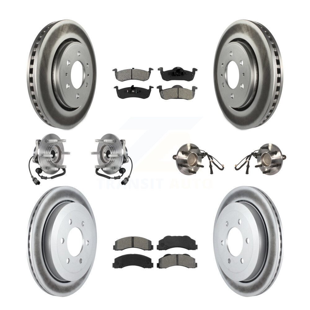 Transit Auto KBB-126125 Wheel Bearing and Hub Assembly for 2010 Ford Expedition, Lincoln Navigator - Front and Rear product image