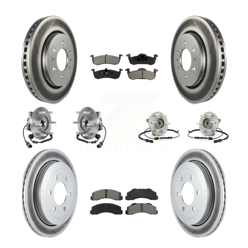 Transit Auto KBB-126126 Wheel Bearing and Hub Assembly for 2010 Ford Expedition, Lincoln Navigator - Front and Rear product image