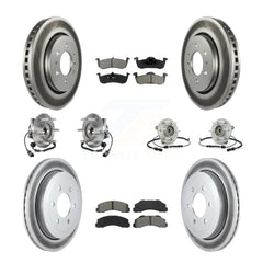 Transit Auto KBB-126126 Wheel Bearing and Hub Assembly for 2010 Ford Expedition, Lincoln Navigator - Front and Rear product image