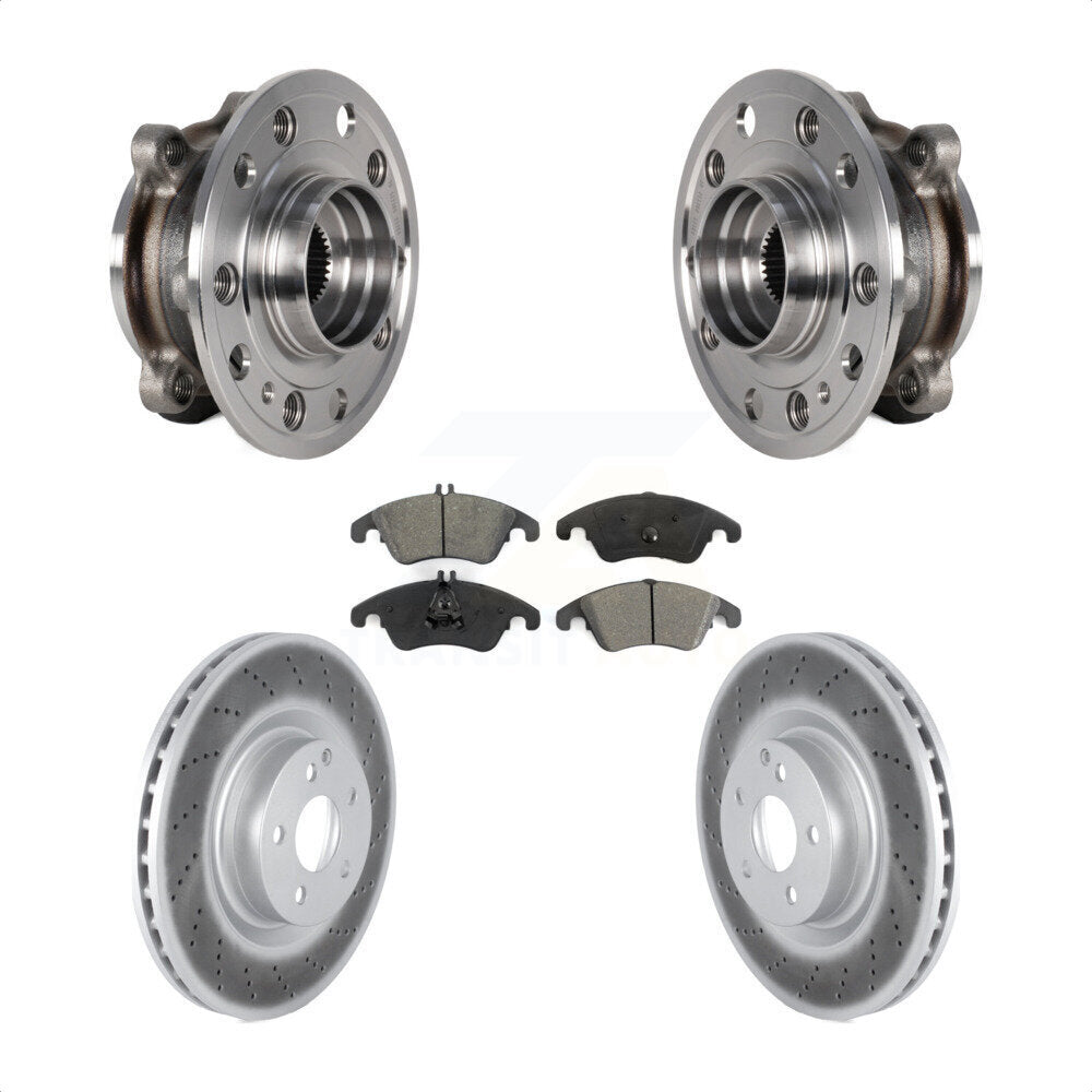 Transit Auto KBB-126150 Wheel Bearing and Hub Assembly for 2017 Mercedes-Benz E400 - Front product image