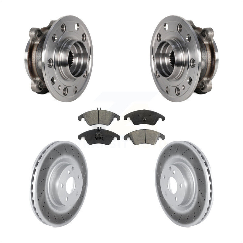 Transit Auto KBB-126150 Wheel Bearing and Hub Assembly for 2017 Mercedes-Benz E400 - Front product image