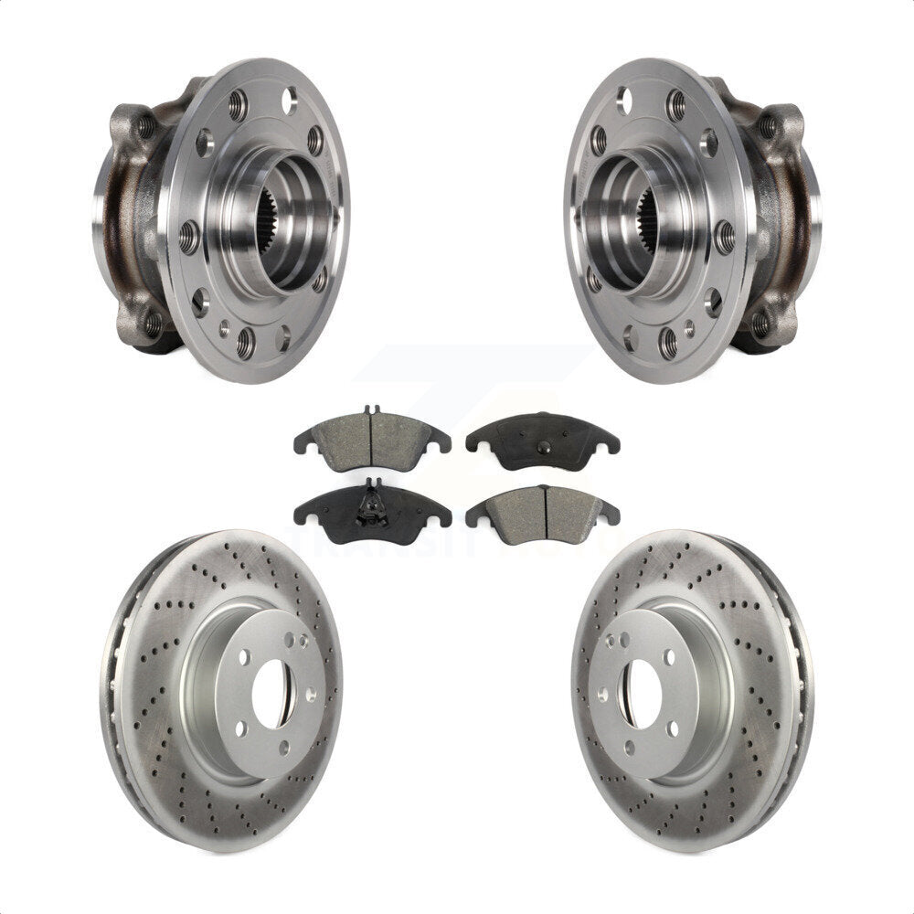 Transit Auto KBB-126153 Wheel Bearing and Hub Assembly for 2017 Mercedes-Benz E400 - Front product image