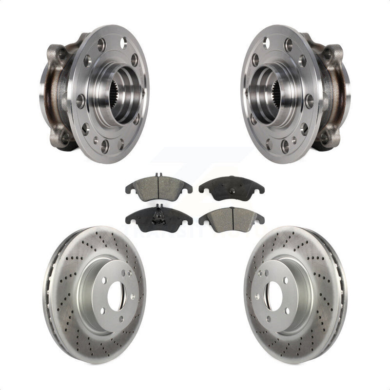 Transit Auto KBB-126153 Wheel Bearing and Hub Assembly for 2017 Mercedes-Benz E400 - Front product image
