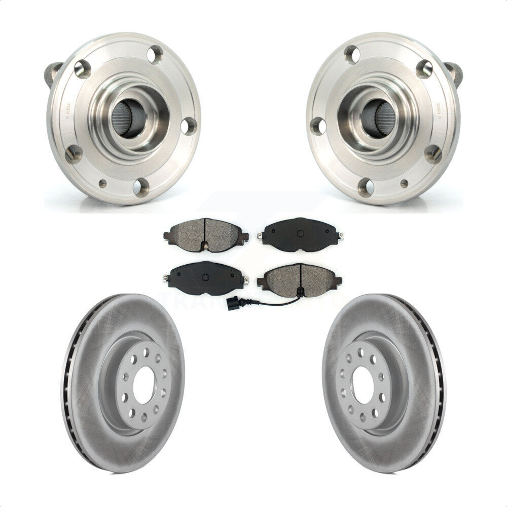 Transit Auto KBB-126161 Wheel Bearing and Hub Assembly for 2021-2022 Volkswagen Passat - Front product image