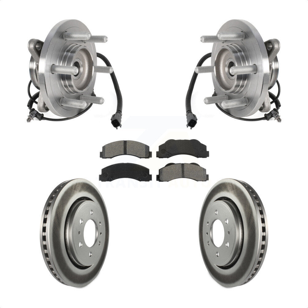 Transit Auto KBB-126162 Wheel Bearing and Hub Assembly for 2015-2017 Ford Expedition, Lincoln Navigator - Front product image