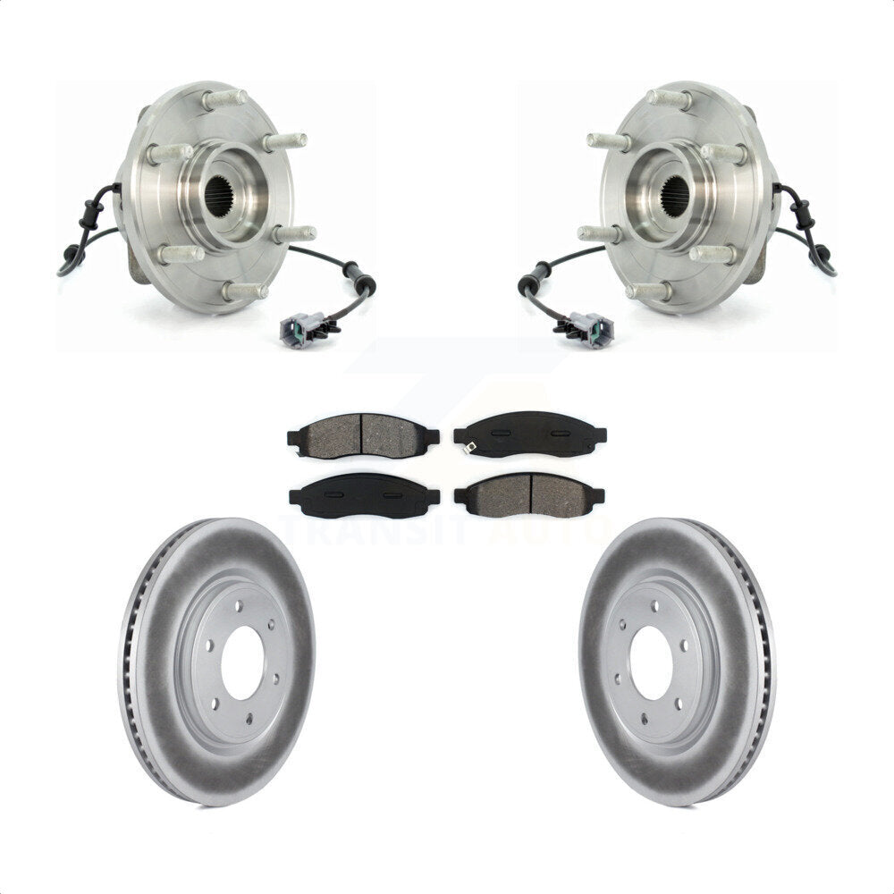 Transit Auto KBB-126166 Wheel Bearing and Hub Assembly for 2007 Nissan TITAN - Front product image