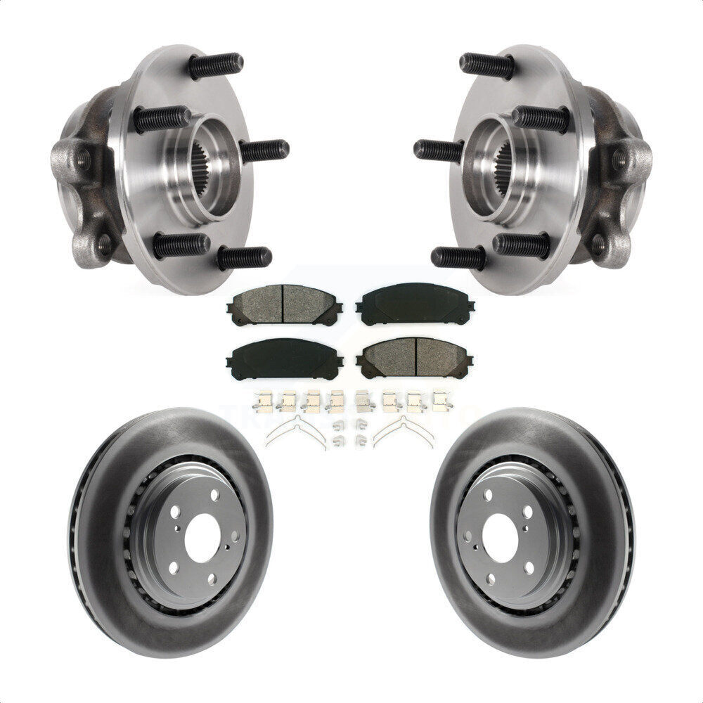 Transit Auto KBB-126167 Wheel Bearing and Hub Assembly for 2015-2021 Lexus NX300h, Lexus NX300, Lexus NX200t - Front product image