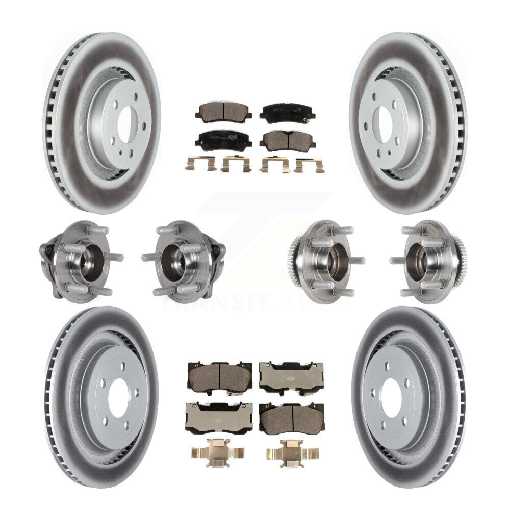 Transit Auto KBB-126190 Wheel Bearing and Hub Assembly for 2015-2019 Ford Mustang - Front and Rear product image