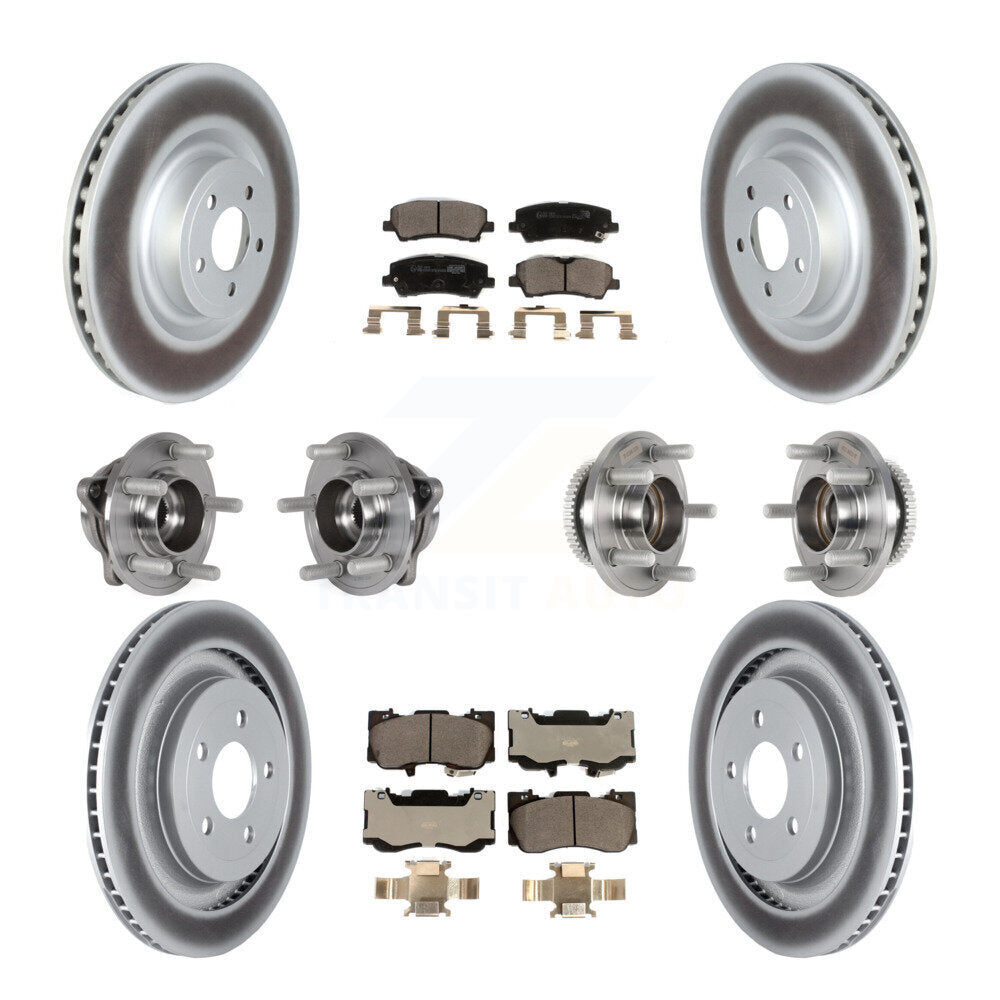 Transit Auto KBB-126192 Wheel Bearing and Hub Assembly for 2020 Ford Mustang - Front and Rear product image