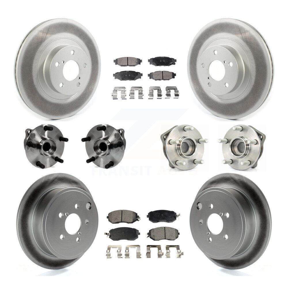 Transit Auto KBB-126207 Wheel Bearing and Hub Assembly for 2014 Subaru Impreza - Front and Rear product image