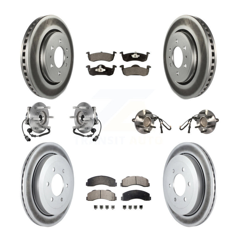 Transit Auto KBB-126217 Wheel Bearing and Hub Assembly for 2010 Ford Expedition, Lincoln Navigator - Front and Rear product image
