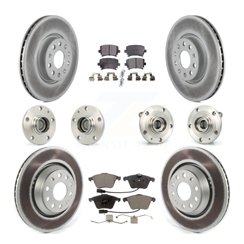 Transit Auto KBB-126244 Wheel Bearing and Hub Assembly for 2009-2010 Volkswagen CC - Front and Rear product image