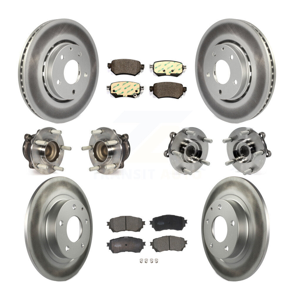 Transit Auto KBB-126246 Wheel Bearing and Hub Assembly for 2019-2021 Mazda 6 - Front and Rear product image