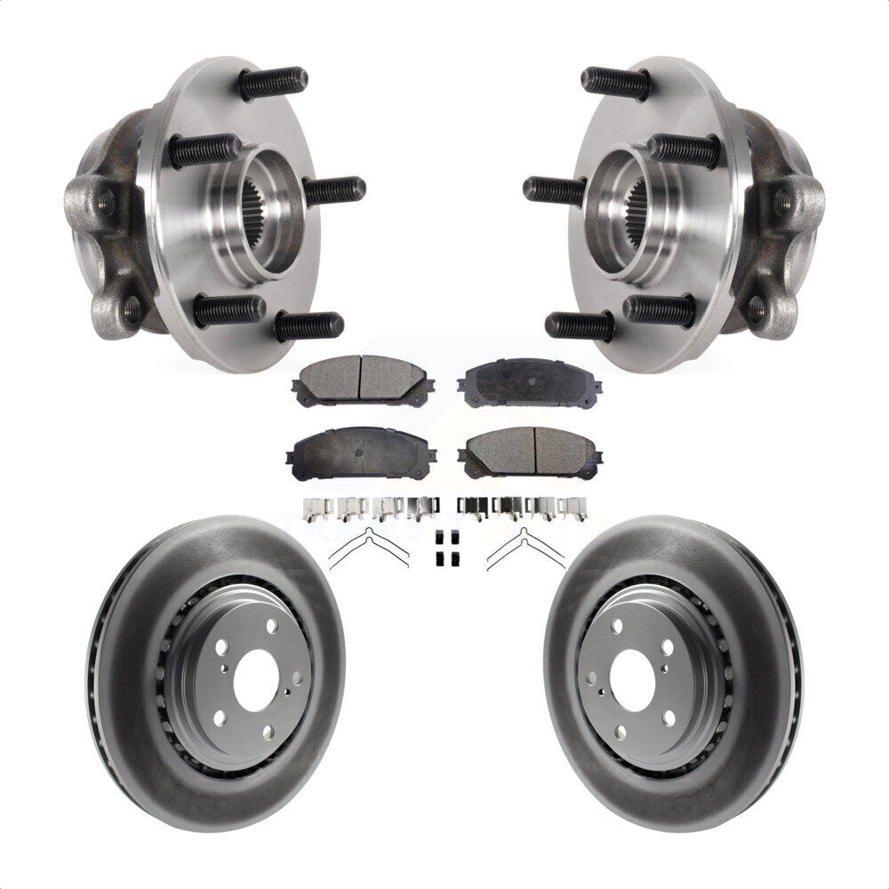 Transit Auto KBB-126278 Wheel Bearing and Hub Assembly for 2015-2021 Lexus NX300h, Lexus NX300, Lexus NX200t - Front product image