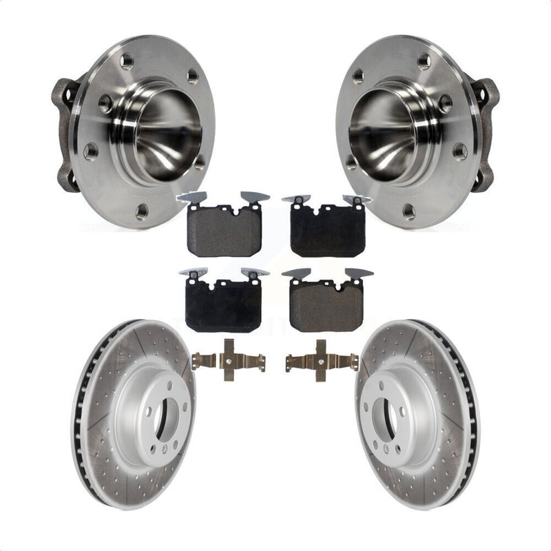 Transit Auto KBB-126282 Wheel Bearing and Hub Assembly for 2013 BMW 328i - Front product image