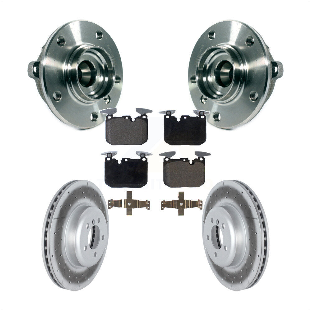 Transit Auto KBB-126284 Wheel Bearing and Hub Assembly for 2013-2016 BMW 340i xDrive, BMW 435i xDrive Gran Coupe, BMW 435i xDrive & more - Front product image