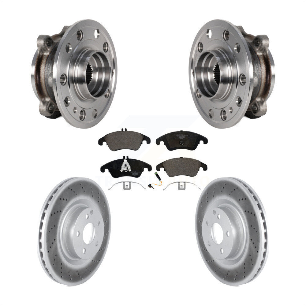 Transit Auto KBB-126287 Wheel Bearing and Hub Assembly for 2017 Mercedes-Benz E400 - Front product image
