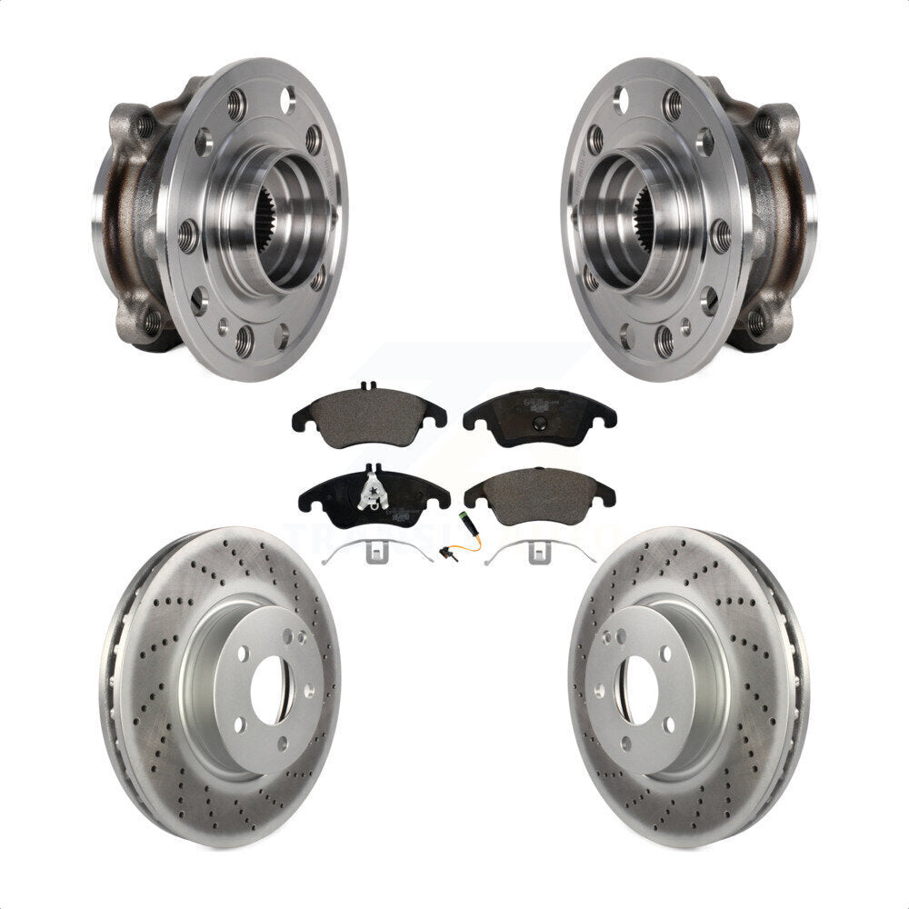 Transit Auto KBB-126288 Wheel Bearing and Hub Assembly for 2017 Mercedes-Benz E400 - Front product image