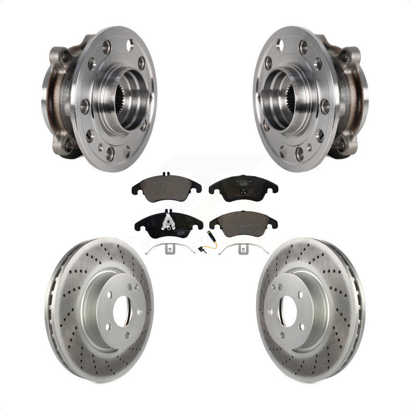 Transit Auto KBB-126288 Wheel Bearing and Hub Assembly for 2017 Mercedes-Benz E400 - Front product image