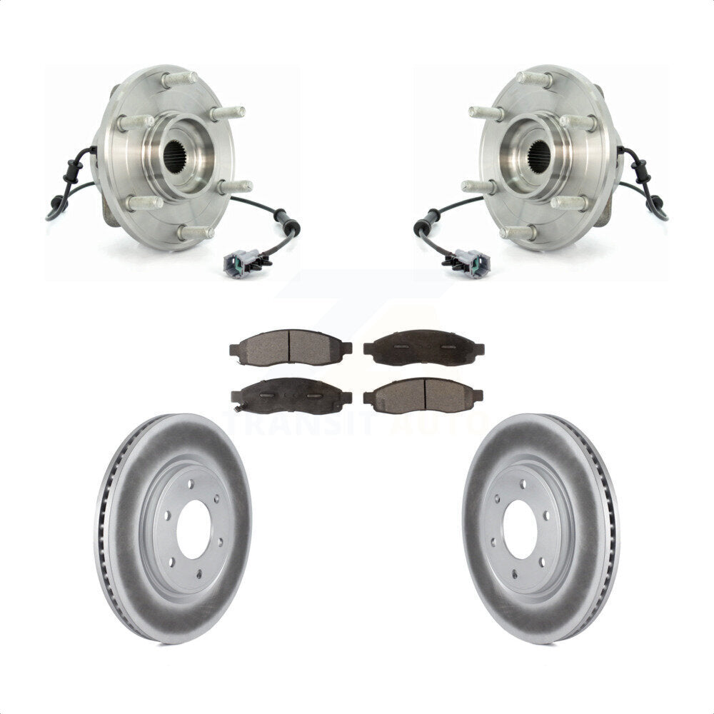 Transit Auto KBB-126296 Wheel Bearing and Hub Assembly for 2007 Nissan TITAN - Front product image
