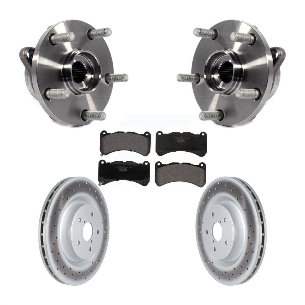 Transit Auto KBB-126301 Wheel Bearing and Hub Assembly for 2018-2020 Subaru WRX STI - Front product image